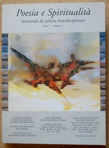 LIBRO POESIA E SPIRITUALITA' Semestrale di cultura trandisciplinare Anno 1 N° 1. - Picture 1 of 9