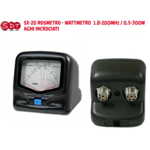 AVAIR-PROXEL SX-20 ROSMETRO - WATTMETRO 1.8-200MHz / 0,5-300W AGHI INCROCIATI - Zdjęcie 1 z 3