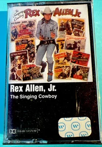 Rex Allen Jr The Singing Cowboy Cassette Tape RARE SNUFF GARRETT FACTORY SEALED - Picture 1 of 9