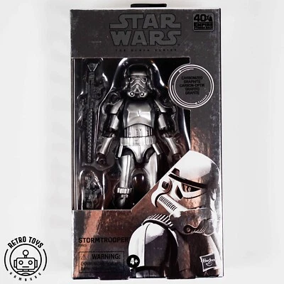 Carbonized Stormtrooper STAR WARS Black Series Mandalorian Storm Trooper ROTJ - Bild 1 von 4