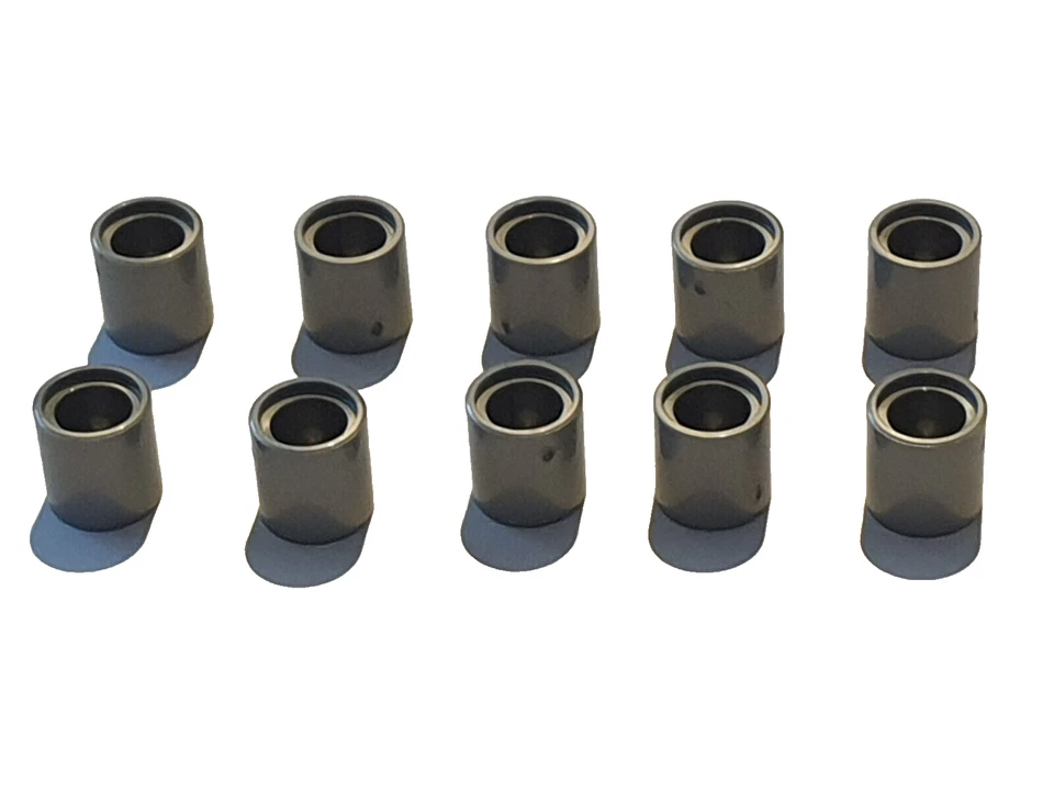 Lego Technic 10 Pins Verbinder Distanz Hülse #18654 flat silber (3) - Bild 1 von 1