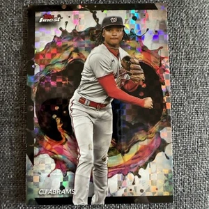 CJ ABRAMS 2024 Topps Finest Rare Checkerboard #265 Washington Nationals - Picture 1 of 5