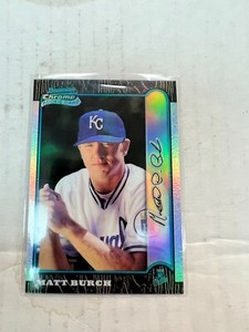 Matt Burch 2000 Chrome Refractor Card #107
