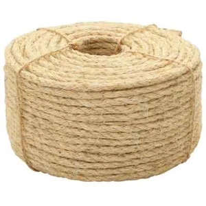 vidaXL Rope 100% Sisal 6 mm 100 m - Picture 1 of 2