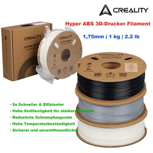 Creality 1,75mm Hyper ABS Drukarka 3D Filamenty Szybki druk-1 kg - Zdjęcie 1 z 13