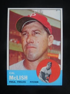 1963 Topps Baseball Card #512 Cal McLish (NM) - Picture 1 of 2