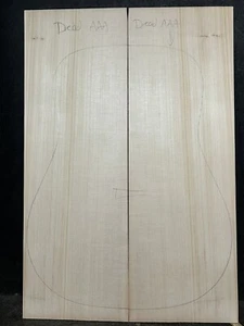 SALVAGED SITKA SPRUCE GUITAR TOP, AAA DREAD 16" ECO-FRIENDLY TONEWOOD - Picture 1 of 4