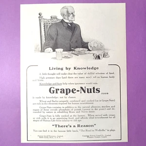 Postum Grape Nuts Vintage 1911 Print Ad Post Müsli - Bild 1 von 2