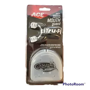 NEW ACE SHOCK ABSORBING PROTECTIVE YOUTH MOUTHGUARD TRU-FIT DUAL-DENSITY DESIGN - Picture 1 of 2
