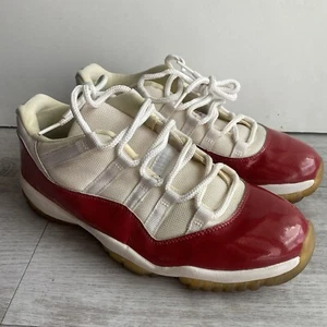 Mens Size 10 - Air Jordan 11 Retro 2001 Low Cherry Red White 136053-161 Vintage - Picture 1 of 21