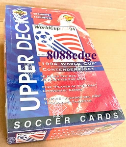 1994 UPPER DECK WORLD CUP SOCCER FACTORY SEALED BOX: HOLOGRAM/MICHAEL JORDAN ? - Picture 1 of 1