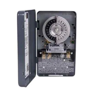 TORK 40 Amp 1-Channel 24-Hours Indoor Mechanical Time Switch 1101B - Picture 1 of 4