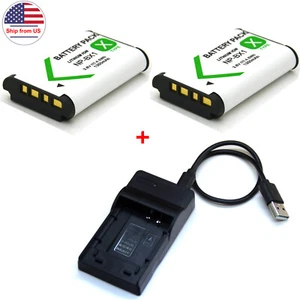 Battery / Charger For Sony Cyber shot DSC-HX50 V DSC-HX60V DSC-HX80 V DSC-HX90 V - Picture 1 of 7