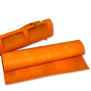Salisbury Electric Insulating Blanket 36x36 in Class 4 Type II Orange with Case - Picture 1 of 17