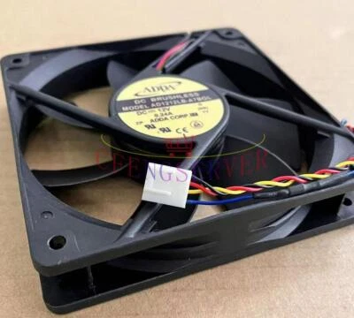 1PCS New ADDA AD1212LB-A7BGL 12V 0.24A 120*120*25MM 12CM 4Pin Cooling Fan - Image 1 of 4