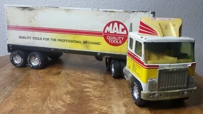 Vintage Nylint MAC TOOLS Semi Trailer 18-Wheeler Truck Rockford IL USA RARE - Image 1 of 4