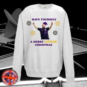 Luke Littler Navidad Dardos Fan Sudadera No Oficial Hombres Damas Niños - Imagen 1 de 1