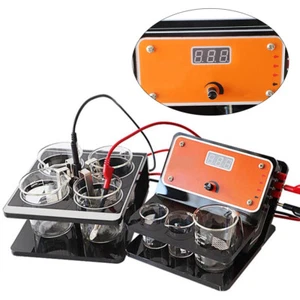 Gold Plating Kit 3A Machine Jewelry Electroplating Tools With Voltage Adjustable - Picture 1 of 13