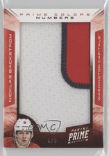 2012-13 Panini Prime Prime Colors Numbers /6 Nicklas Backstrom #34