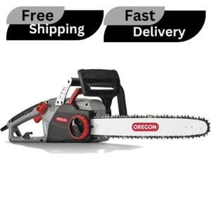 Oregon CS1500 18-inch 15 Amp Self-Sharpening Corded Electric Chainsaw 120V - Picture 1 of 9