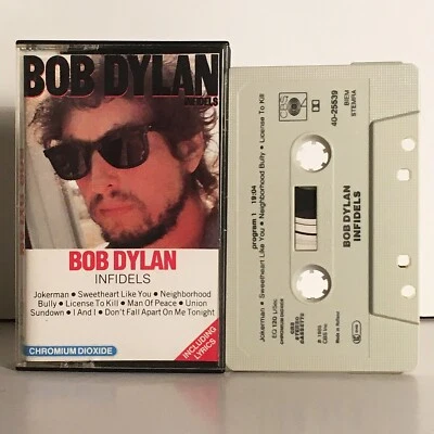 Bob Dylan - Infidels - Near Mint 1983 Cassette - CBS - 40-25539 - Image 1 of 4