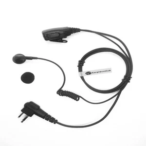 MOTOROLA 2 PIN CP040 DP1400 MP3 EARPHONE STYLE EARPIECE & MIC / PTT - Picture 1 of 4