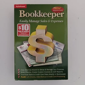 MySoftware Bookkeeper Easily Manage Sales & Expenses 2009 - Picture 1 of 4