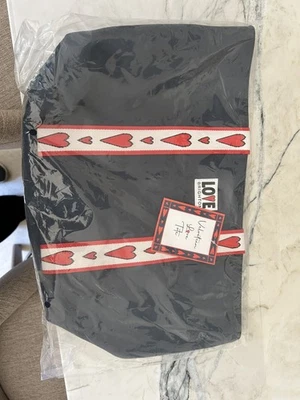 Brighton 2025 Velveteen Love Tote Bag Blue - Image 1 of 4