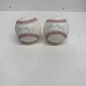 JOE TORRE HALL OF FAME 2014 BASEBALL FIRMATO UFFICIALE MLB BASEBALL - Foto 1 di 3
