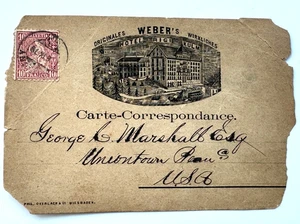 General George C. Marshall adressierte Karte - Bild 1 von 5