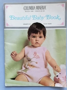 Beautiful Baby Knitting/Crochet Book, 0-4yrs, 36 Styles - Columbia Minerva 766 - Picture 1 of 16