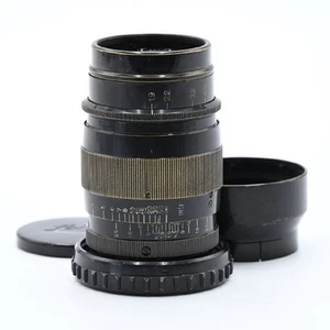 Leica Hektor 73mm f1.9 All Black Paint L39 Mount sehr guter Zustand aus Japan - Bild 1 von 9