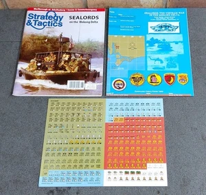 Strategy & Tactics Magazine #243 Sealords on the Mekong Delta Game Unpunched - Picture 1 of 3