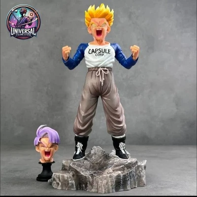 Dragon Ball Z - Mirai Trunks Super Saiyan Action Figure 26cm - Nuovo - Immagine 1 di 4