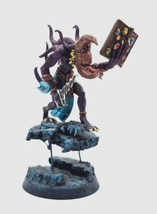Changecaster Herald of Tzeentch Chaos Deamons Warhammer 40K AoS painted - Picture 1 of 3