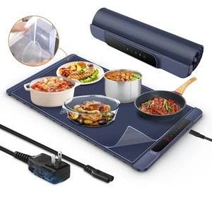 Warming Mat for Food,Rollable Portable Silicone Food Warming Mat for Countert... - Picture 1 of 7