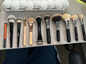 Kosmetikpinsel-Set (Zoeva, Real Techniques, ebelin) - Bild 1 von 1