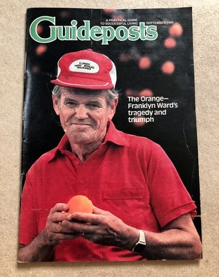 Guideposts Magazine (September 1985), Franklyn Ward's Tragedy & Triumph, VG! - Image 1 of 2