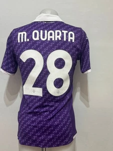 Maglia ufficiale ACF Fiorentina Conference League 2023/24: M. QUARTA - Foto 1 di 4