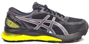 Scarpe da corsa ASICS uomo GEL-Nimbus 21 stringate nere limone scintilla taglia 8 2E - Foto 1 di 5