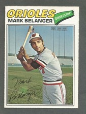 1977 OPC O-Pee-Chee Baseball Mark Belanger #154 Baltimore Orioles NM/MT