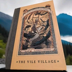 Lemony Snicket The Vile Village 2001 1st Ed Children Story Comedy HC - Picture 1 of 4