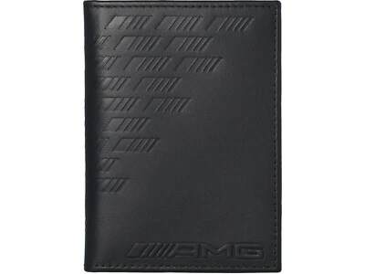 Estuche Lápices Documento Registro Original Mercedes AMG Rfid Negro Cuero de Vaca Nuevo Foto 1 de 3