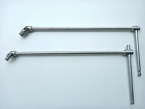 SET CHIAVI A T SNODATE LUNGHE 45 CM PER BUSSOLE ATTACCO QUADRO DA 1/2 " E 3/8 " - Foto 1 di 1