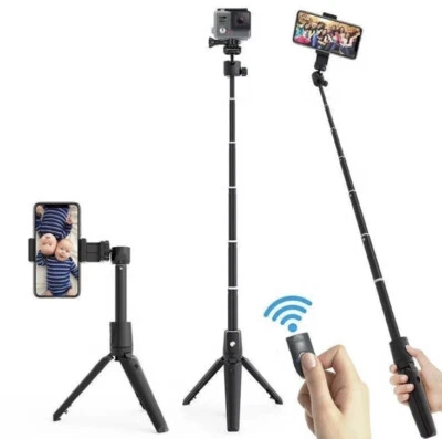 Portable Bluetooth Remote Control Selfie Stick Tripod K20 - Image 1 of 4
