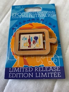 Prendedor Disney Epcot Festival de Comida y Vino 2021 Edición Limitada Prendedor Coleccionista - Imagen 1 de 1