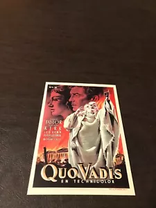 NUEVA POSTAL DE PELÍCULA SIN PUBLICAR 4 X 6 - QUO VADIS........RANURA 151 - Imagen 1 de 2