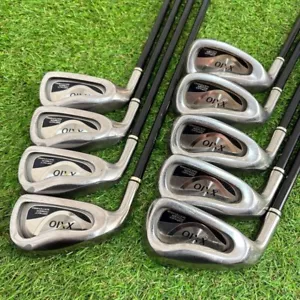 Left Handed Dunlop XXIO 4 Golf Clubs Irons Lefty Iron R - Flex 4-9 Pw Aw Sw 9pcs - Picture 1 of 24