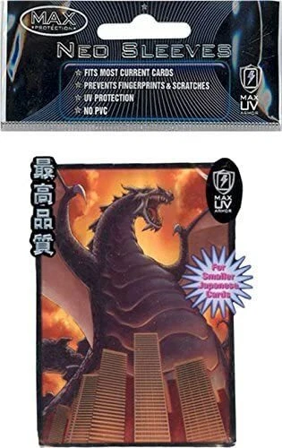PROTECTOR/MANGAS (PEQUEÑO) 50ct Yugioh MAX Protección Gigante T-Rex Zilla Dinosaurio Foto 1 de 1