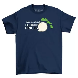 Pregúntame sobre los precios del nabo Camiseta Camiseta Camiseta Camiseta Camiseta Algodón Divertida para Mujer y Hombre - Imagen 1 de 4